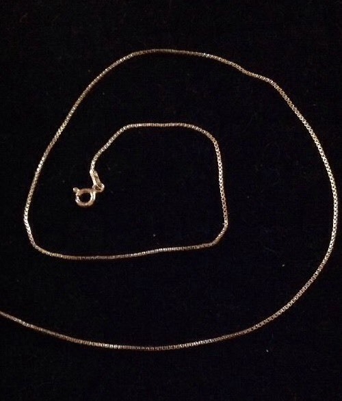 Sterling Silver 16″ Necklace B40