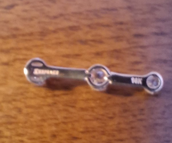 14K YG ~KEEPSAKE~ PAST, PRESENT, FUTURE .40CTW –