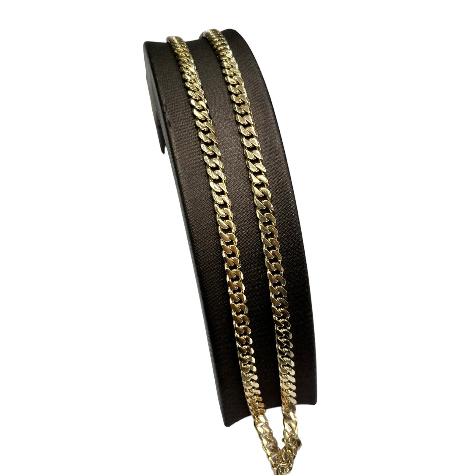9ct 9k Yellow Gold Curb Cuban Link Chain Necklace 30.10 Grams 50cm. Brand New
