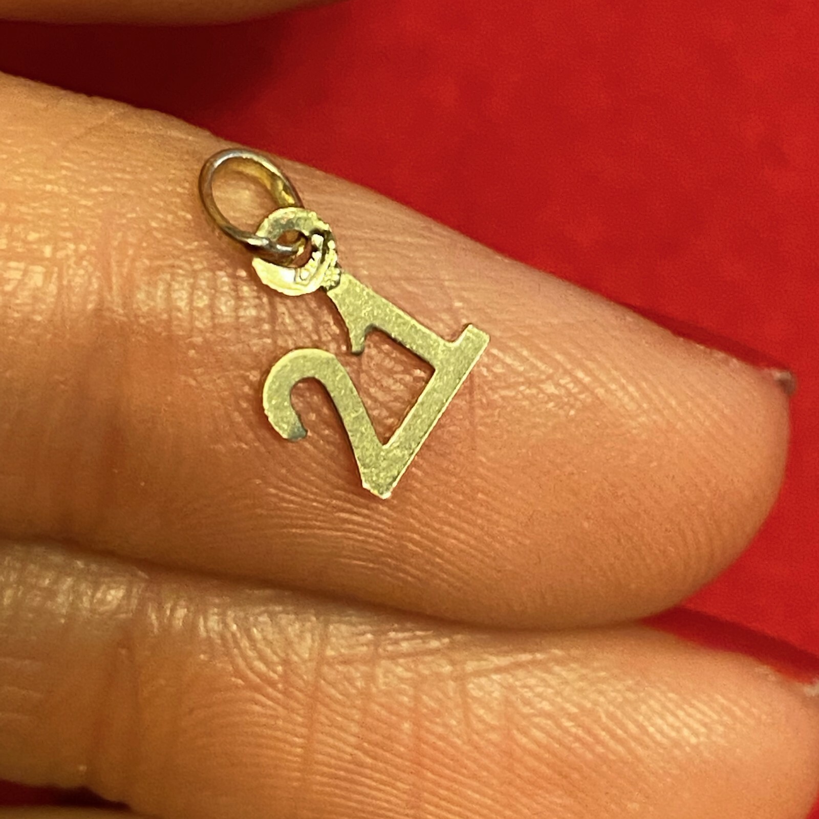 NEW 9ct Solid Yellow Gold 21st Birthday Charm 9K Pendant Milestone Age Birthday