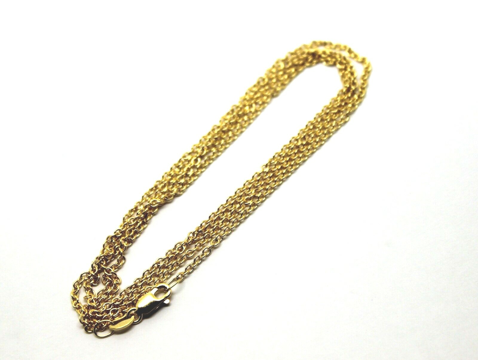 Genuine 9ct Yellow Gold Belcher Chain Necklace 70cm 3.82grams