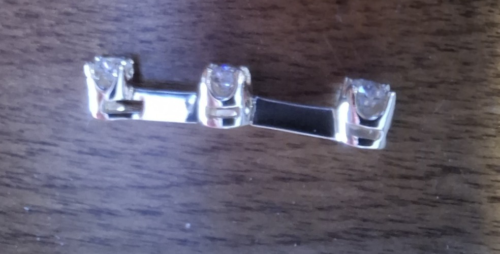 14K YG ~KEEPSAKE~ PAST, PRESENT, FUTURE .40CTW –