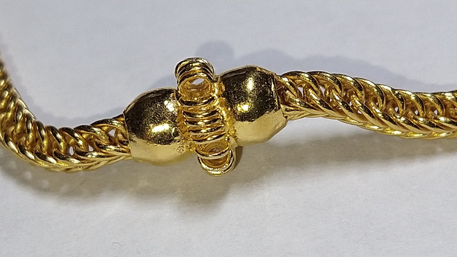 23k gold franco chain necklace 15.22 grams – 20.75″