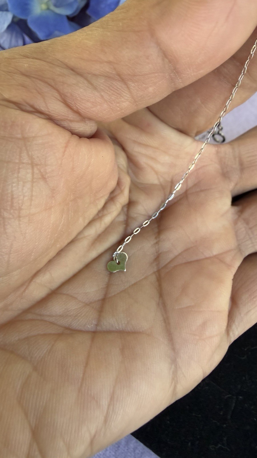 18K white gold Lab Grown Diamond Necklace with 0.50 carat diamond