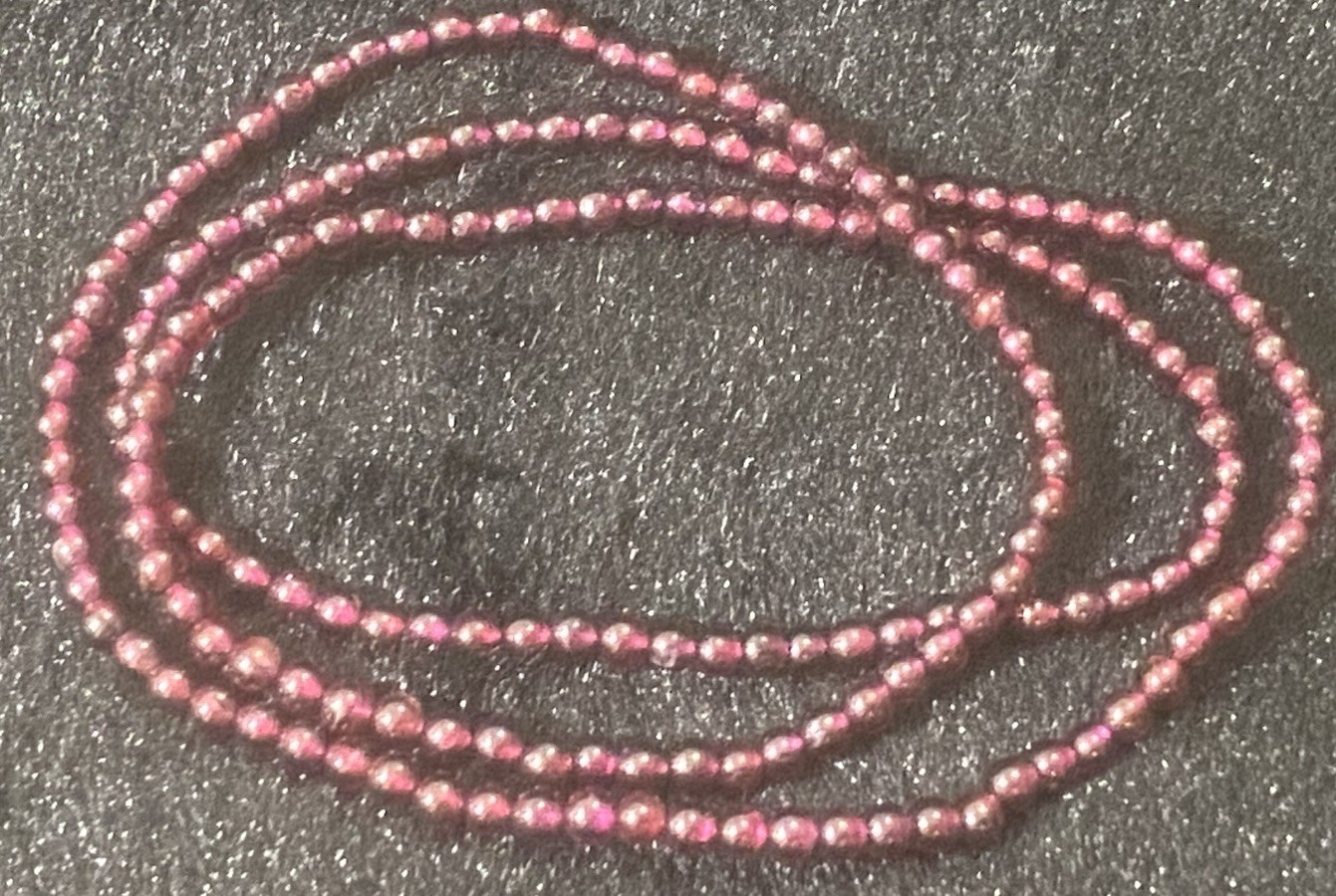 Garnet bead chain