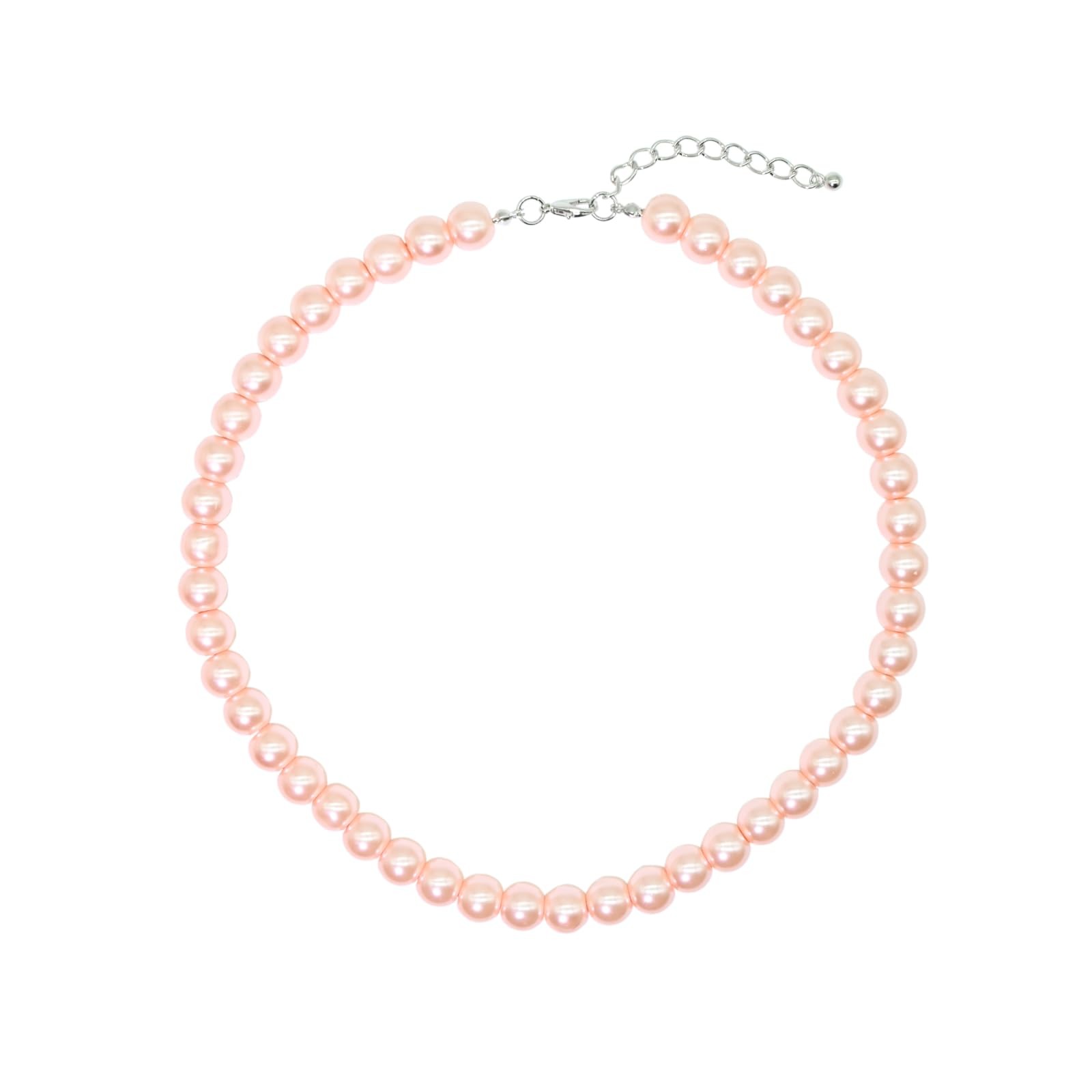 Colorful Mood Choker Baroque Bead Imitation Pearls Necklace, Women, Adults – 06