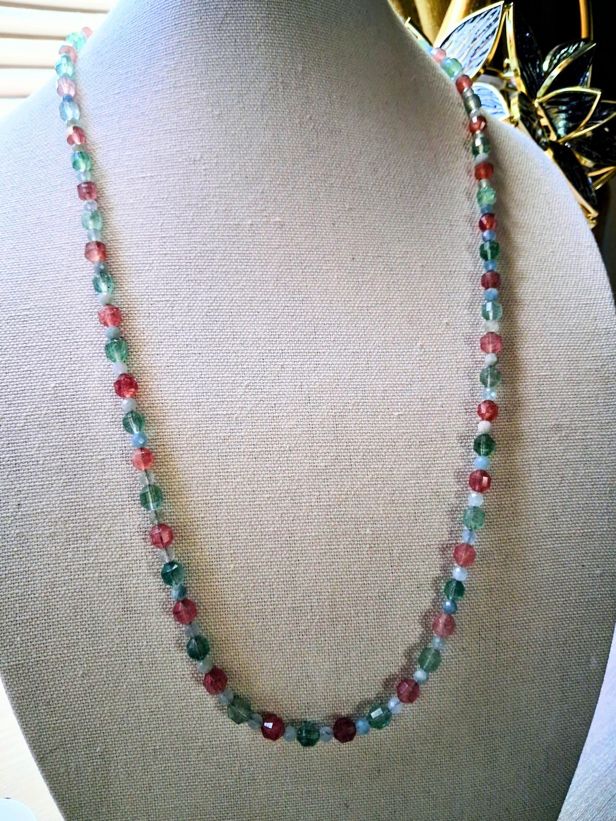Jay King Fine Mines Sterling Silver Multicolor Quartz 32″ Necklace