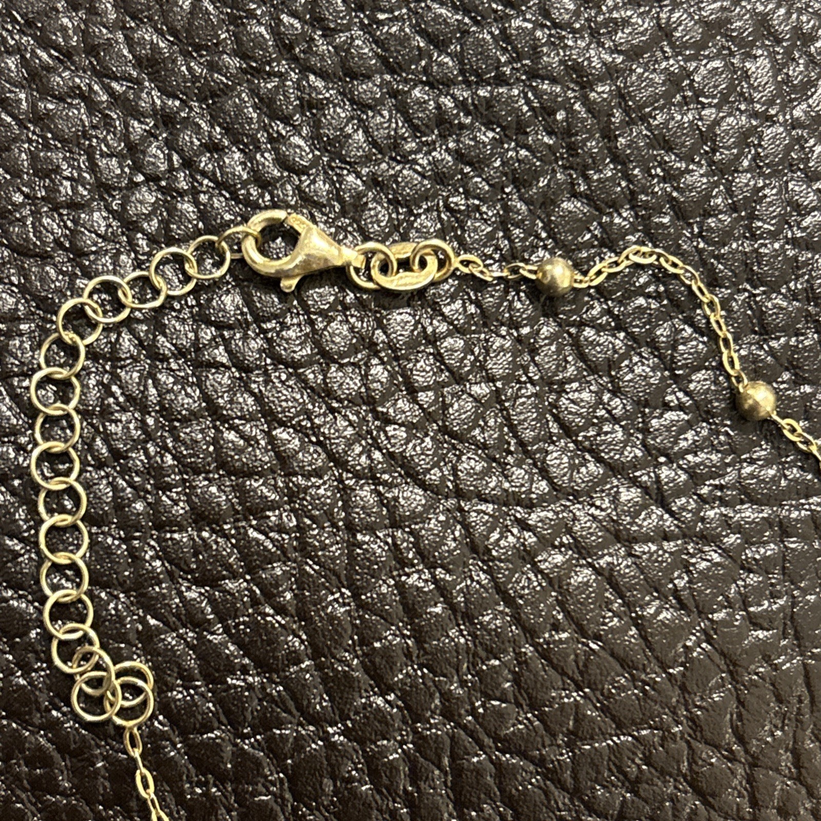 925 Script Mama Pendant Necklace 31mm(1.22″) 15.25-17.25″ Gold Toned