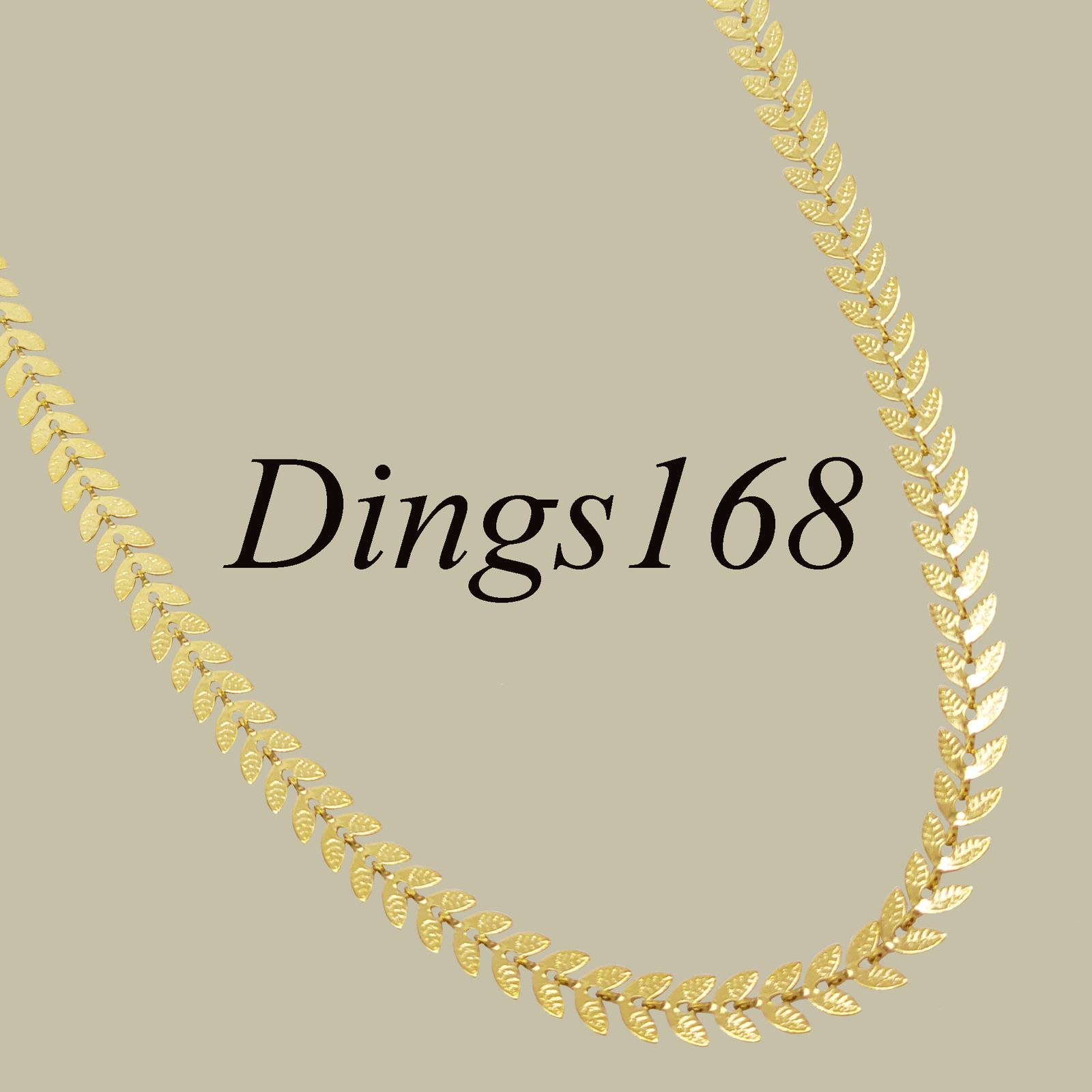 Men & Women’s 18K Gold Filled Designer Inspired Fish Bone Chain Necklace 16″-24″