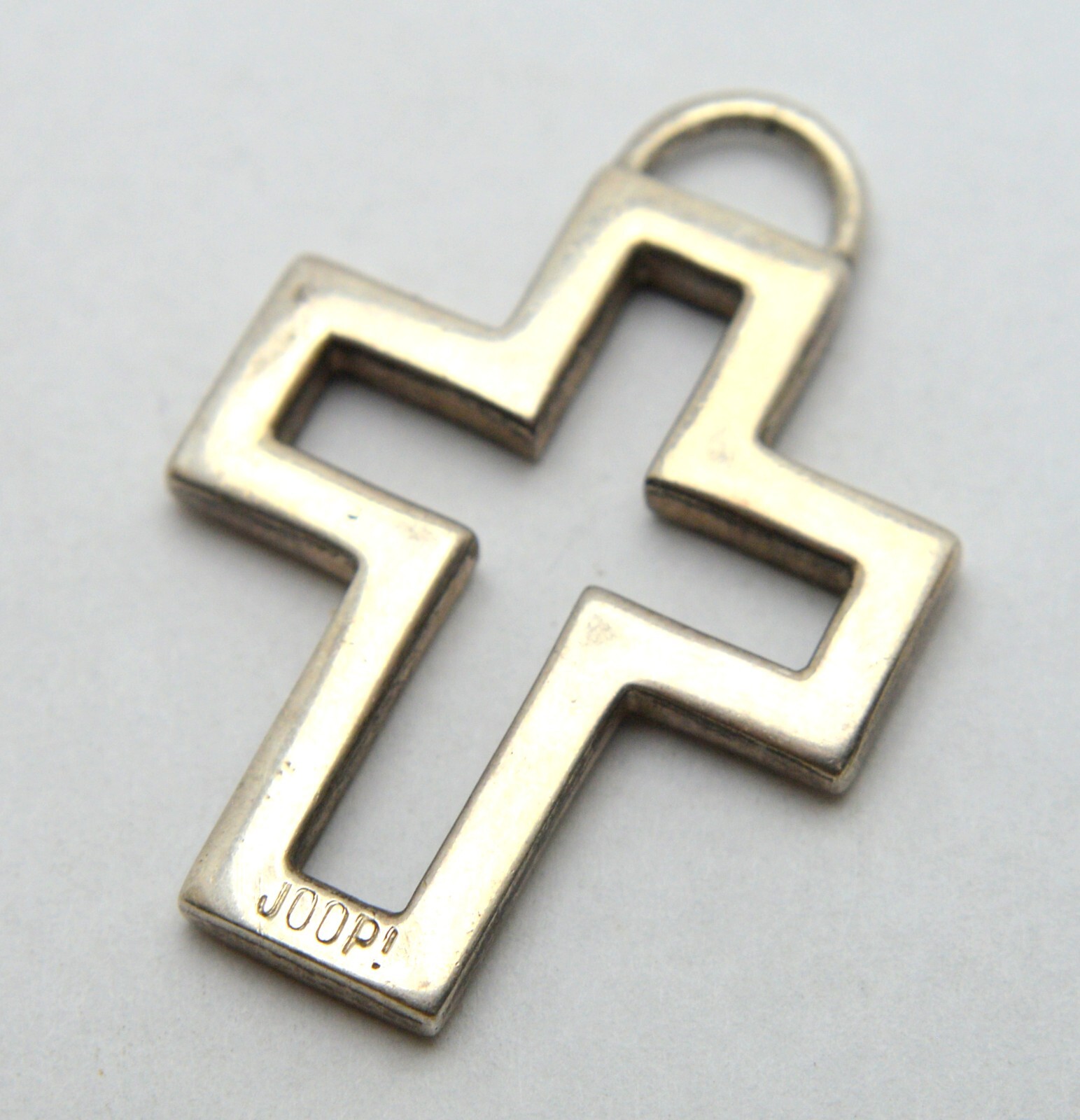 JOOP! BRANDED 925 STERLING SILVER CROSS PENDANT