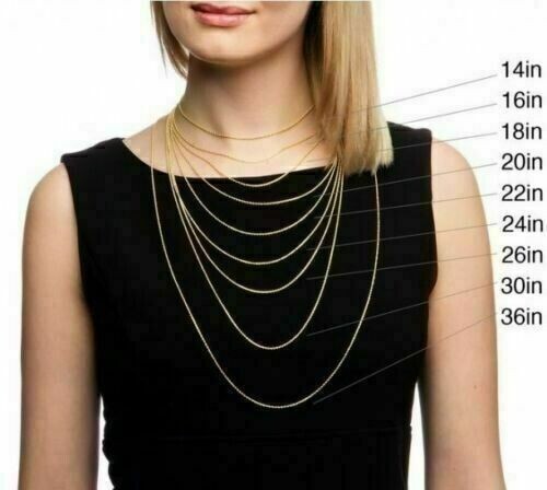 14K Yellow Gold Plated 925 Silver 1.5mm-6.5mm LaserRope Chain Necklace 16″- 30″