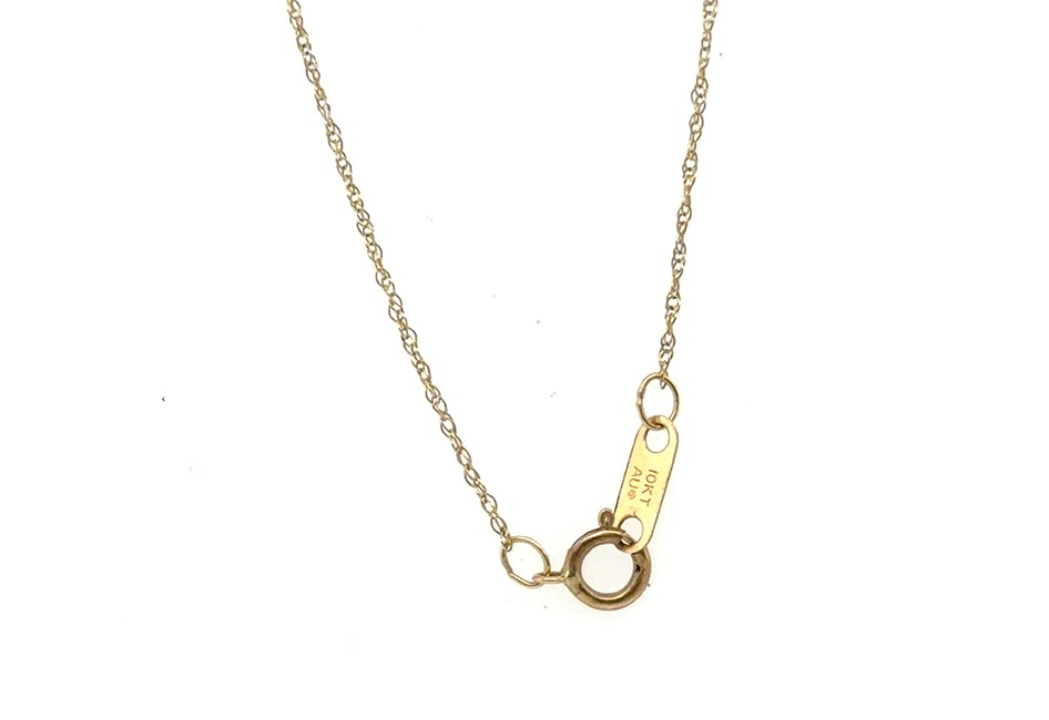 Lapaix Sliced Fancy Vivid Yellow Diamond Pendant Necklace 1.22ct Brand New 14K