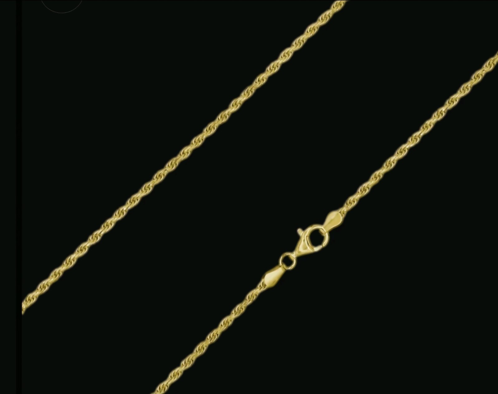 🌟SALE🌟 NIB L St. Francis of Assisi 14k Solid Gold Medal & 18K Bonded 24″ Chain