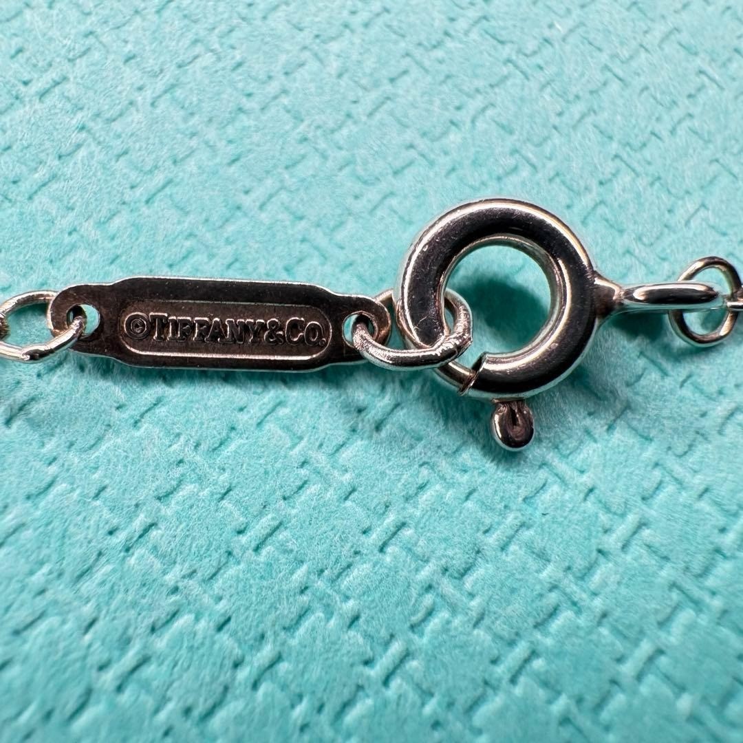 TIFFANY & Co. Return to Mini Double Pink Heart Enamel SV925 Pendant Necklace