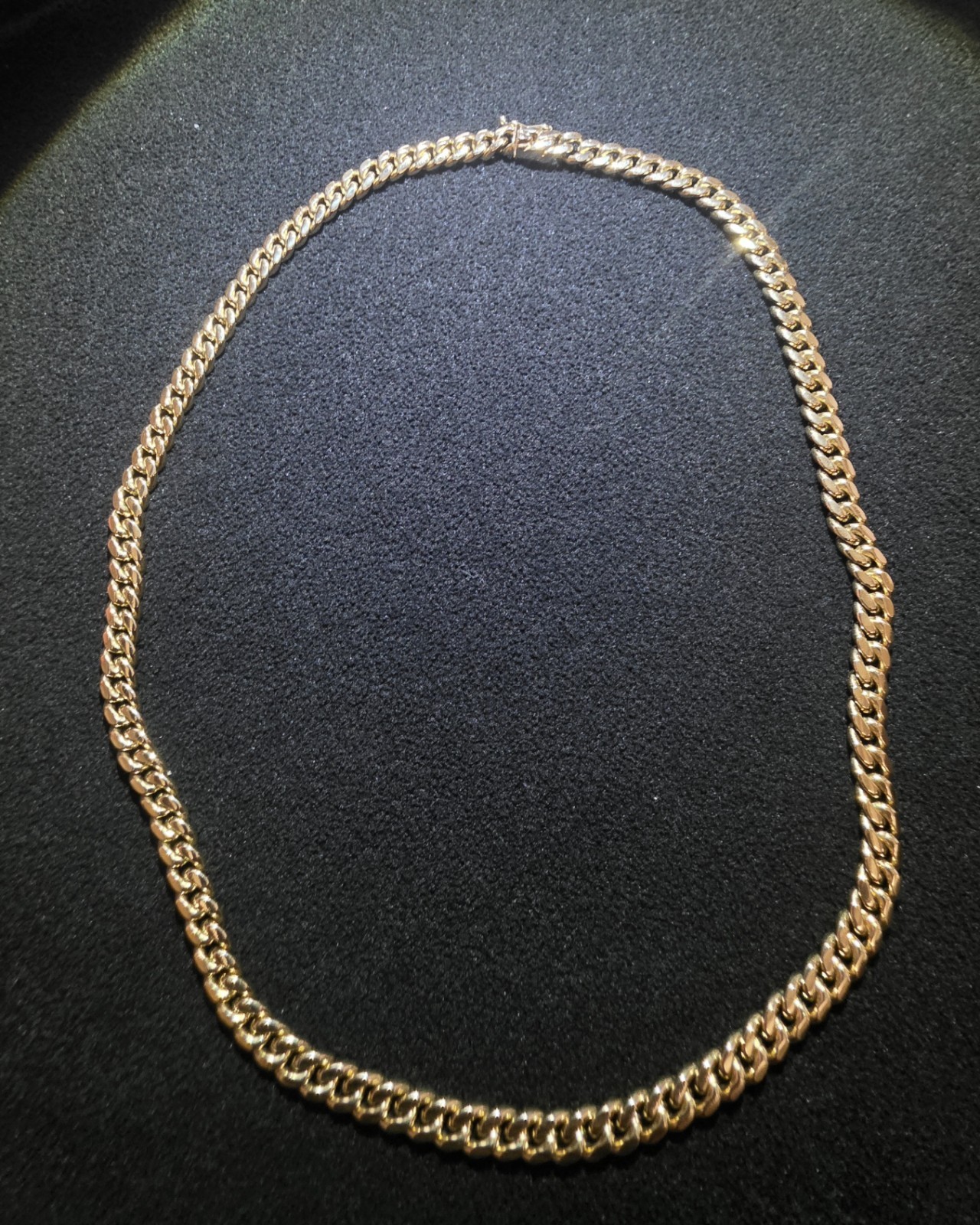 Men’s 14k Yellow Gold Heavy Solid Miami Cuban Link Necklace 26″ 8mm 149 grams