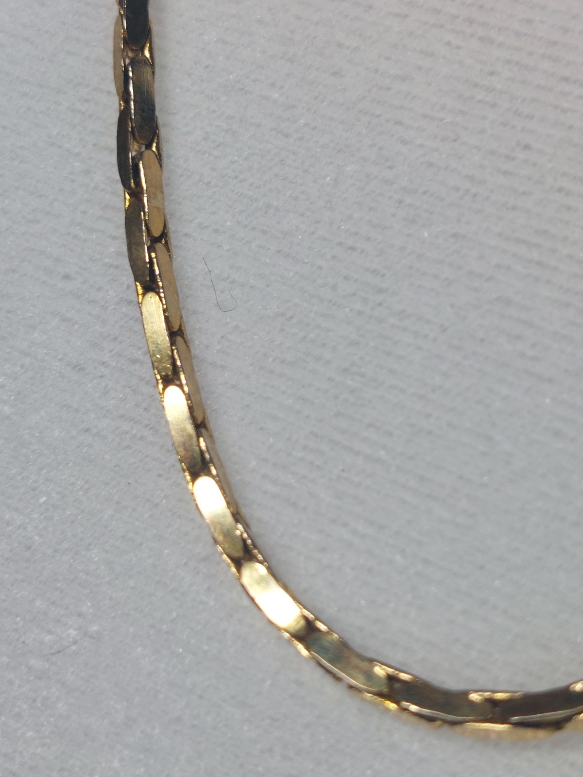 Vintage 14K GP Made in Italy Chain Necklace 23.5″ Quiet Luxury Minimalist 16g