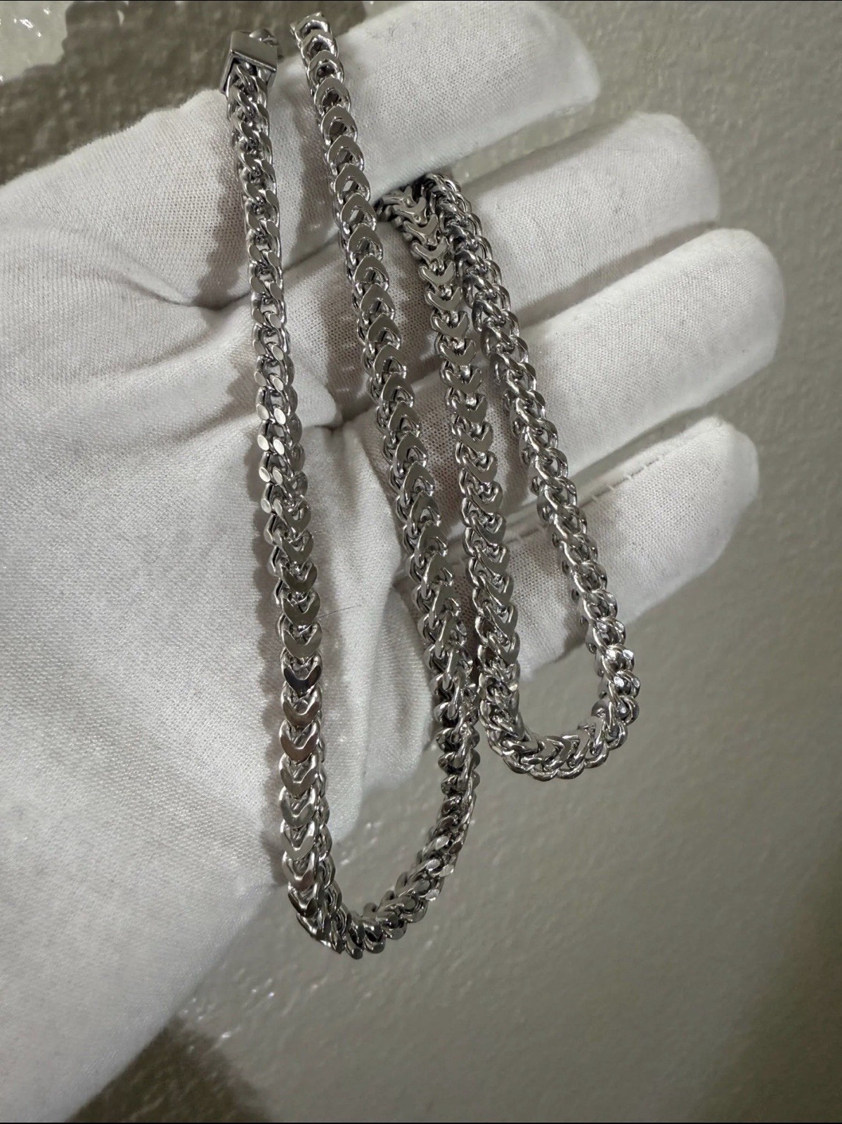 20 inch 4mm – 925 Sterling Silver Franco Chain