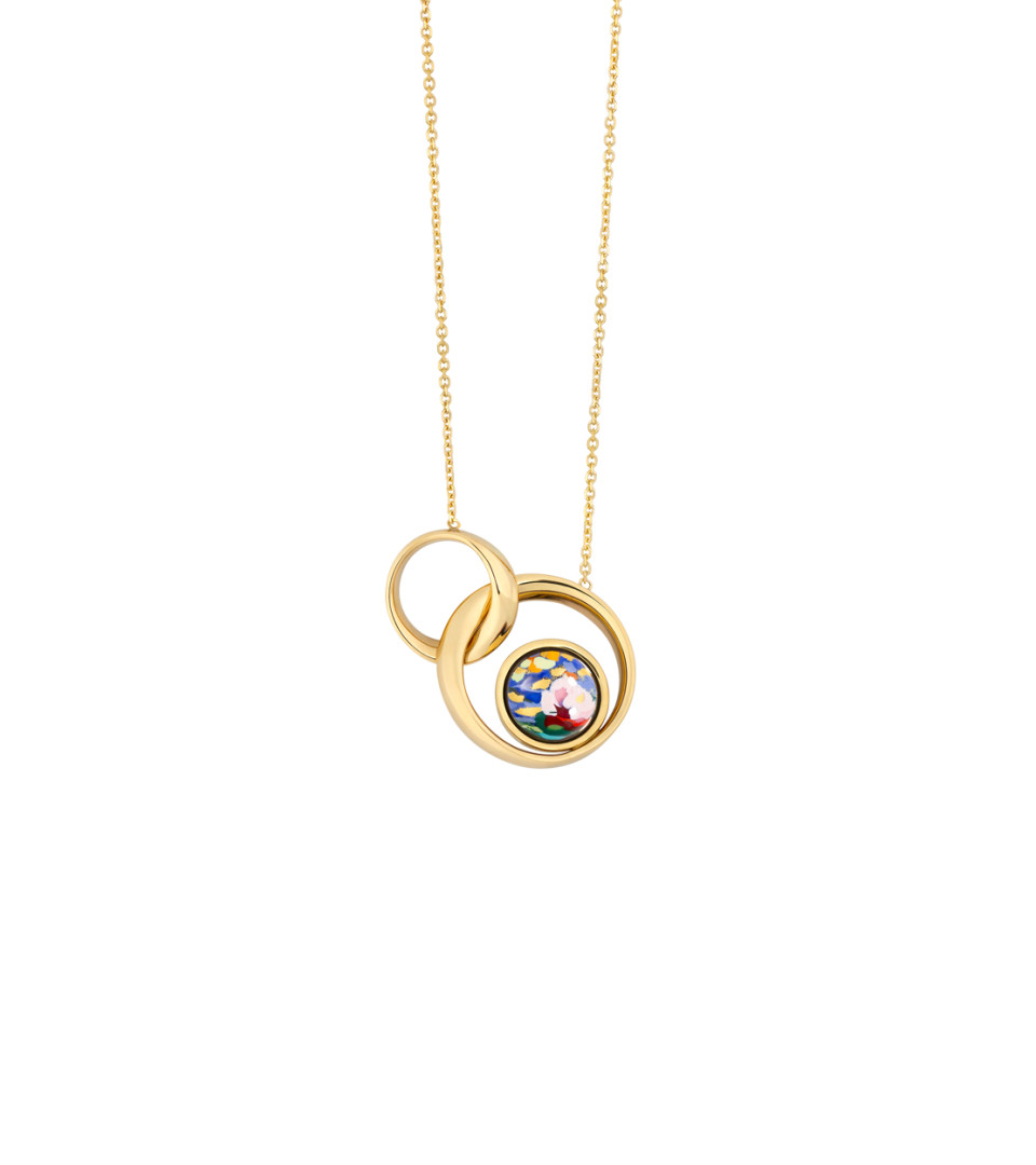 FREYWILLE Necklace Little Aurora Hommage à Claude Monet Orangerie 18K GOLD