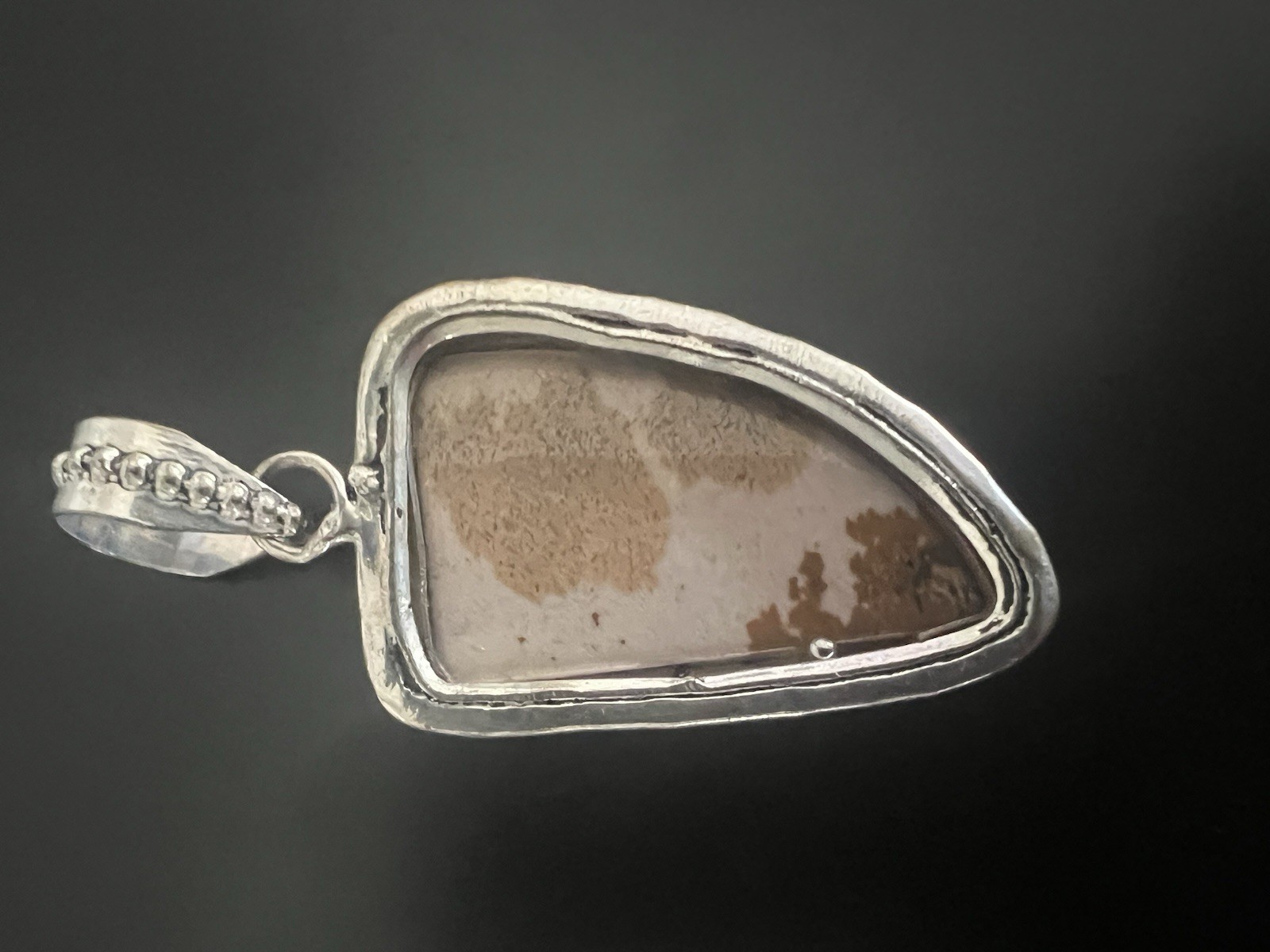 Picture Jasper Pendant Sterling Silver