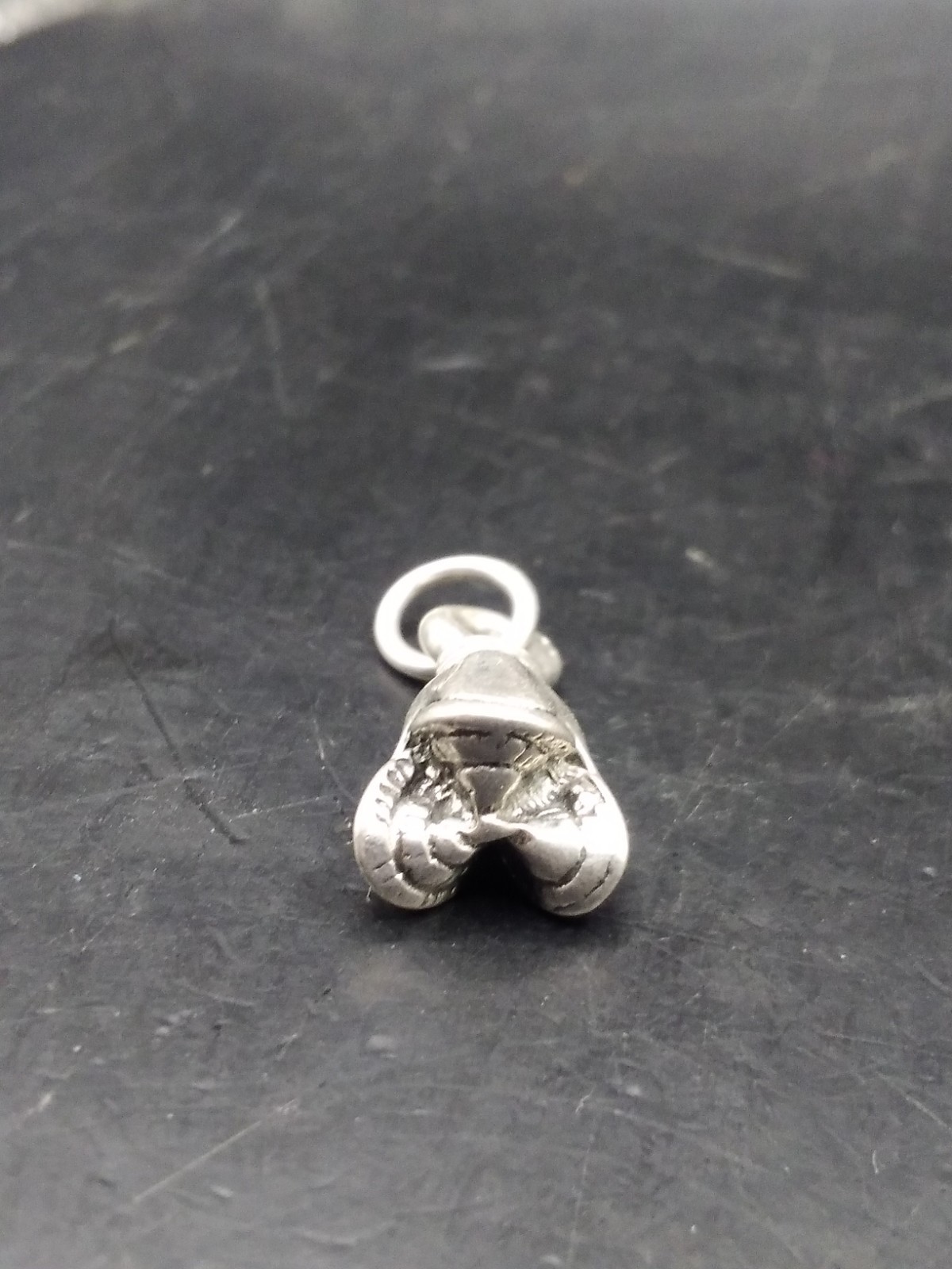 Vintage Hallmarked Silver Pendant/Charm Unknown Unique Curio Piston Likeness