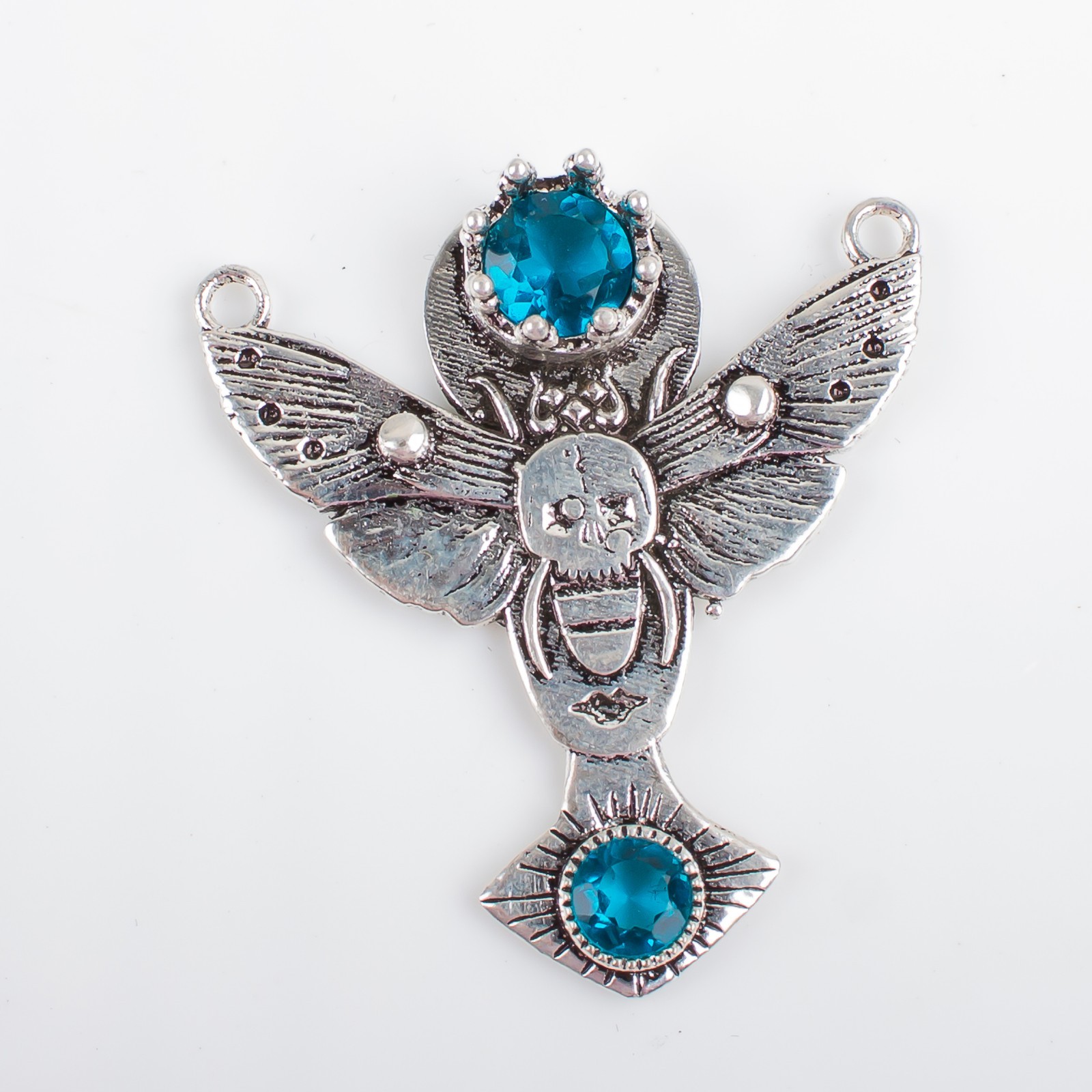 925 Sterling Silver Apatite Gemstone Jewelry Dainty Handmade Pendant 1.5″For Her
