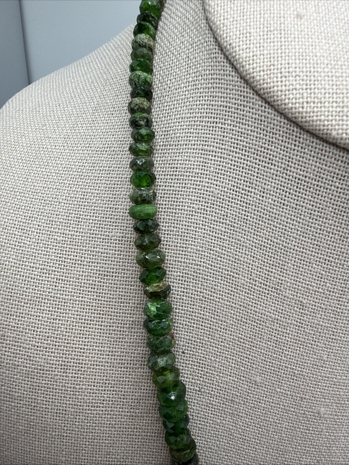 Jay King Natural Russian Chrome Diopside Sterling Silver Necklace & Pendant NWT