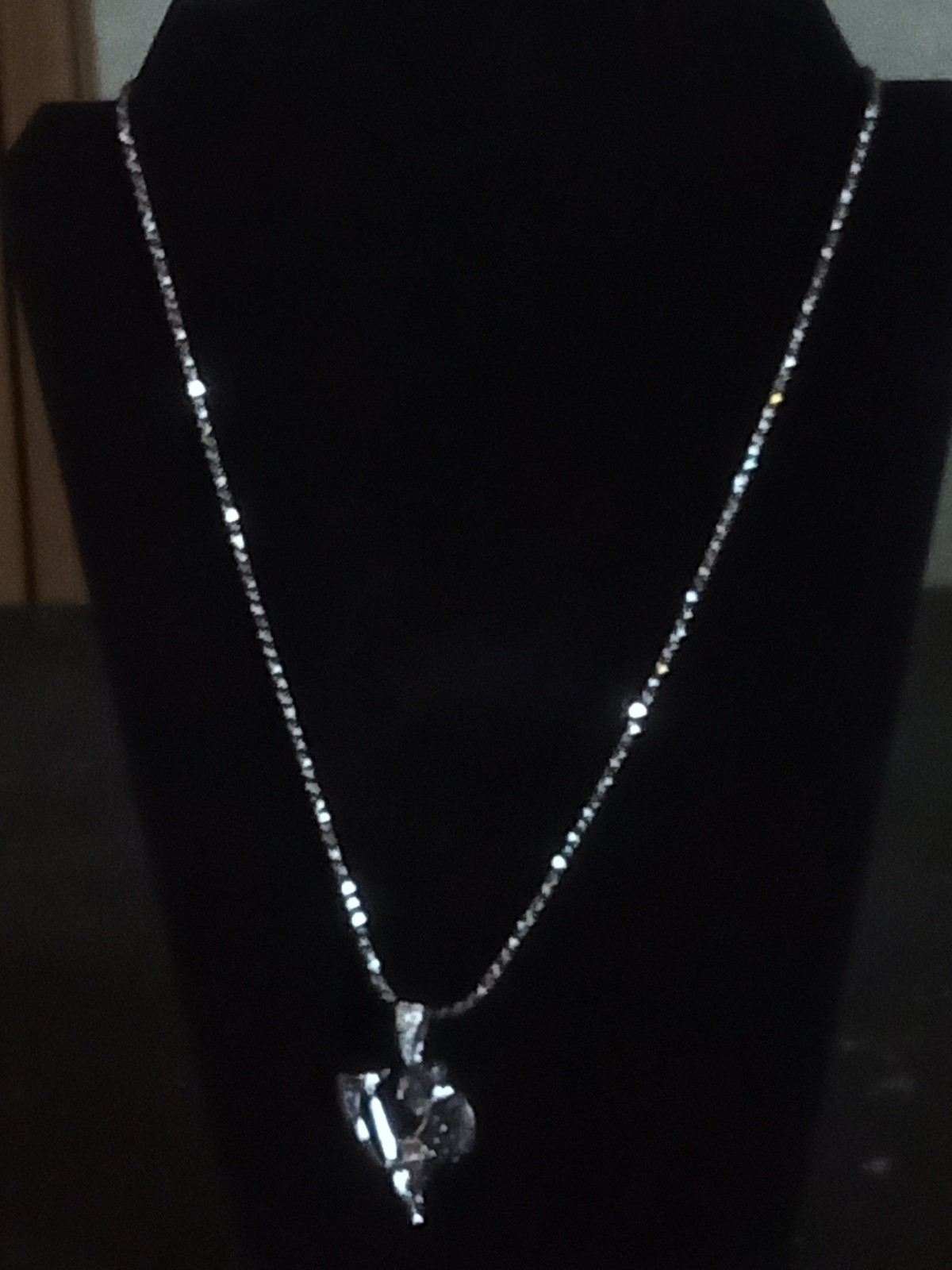 Sterling Silver Grim Reaper Pendant W/Black Rodium & Sterling 24″ chain