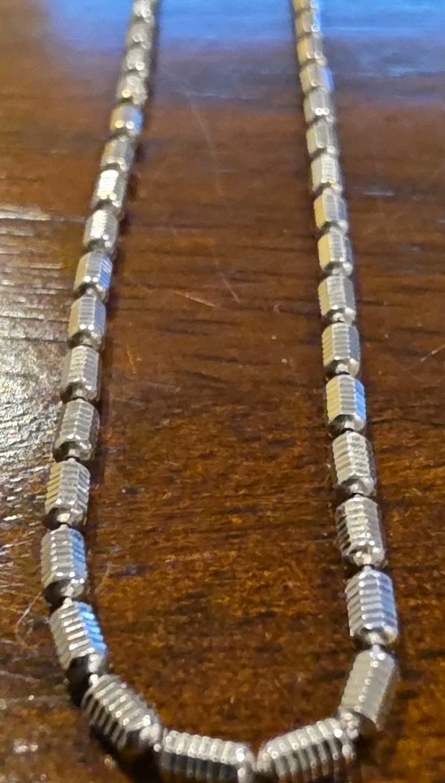 925 Solid Sterling Silver 2mm 22inch Ice Barrel Necklace Lobster Claw