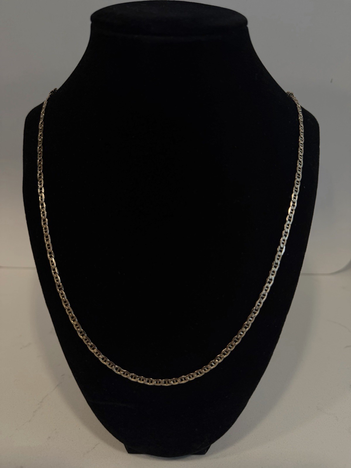 10k Yellow Gold Mariner Link Chain 24.5inch 3.5mm Not Scrap