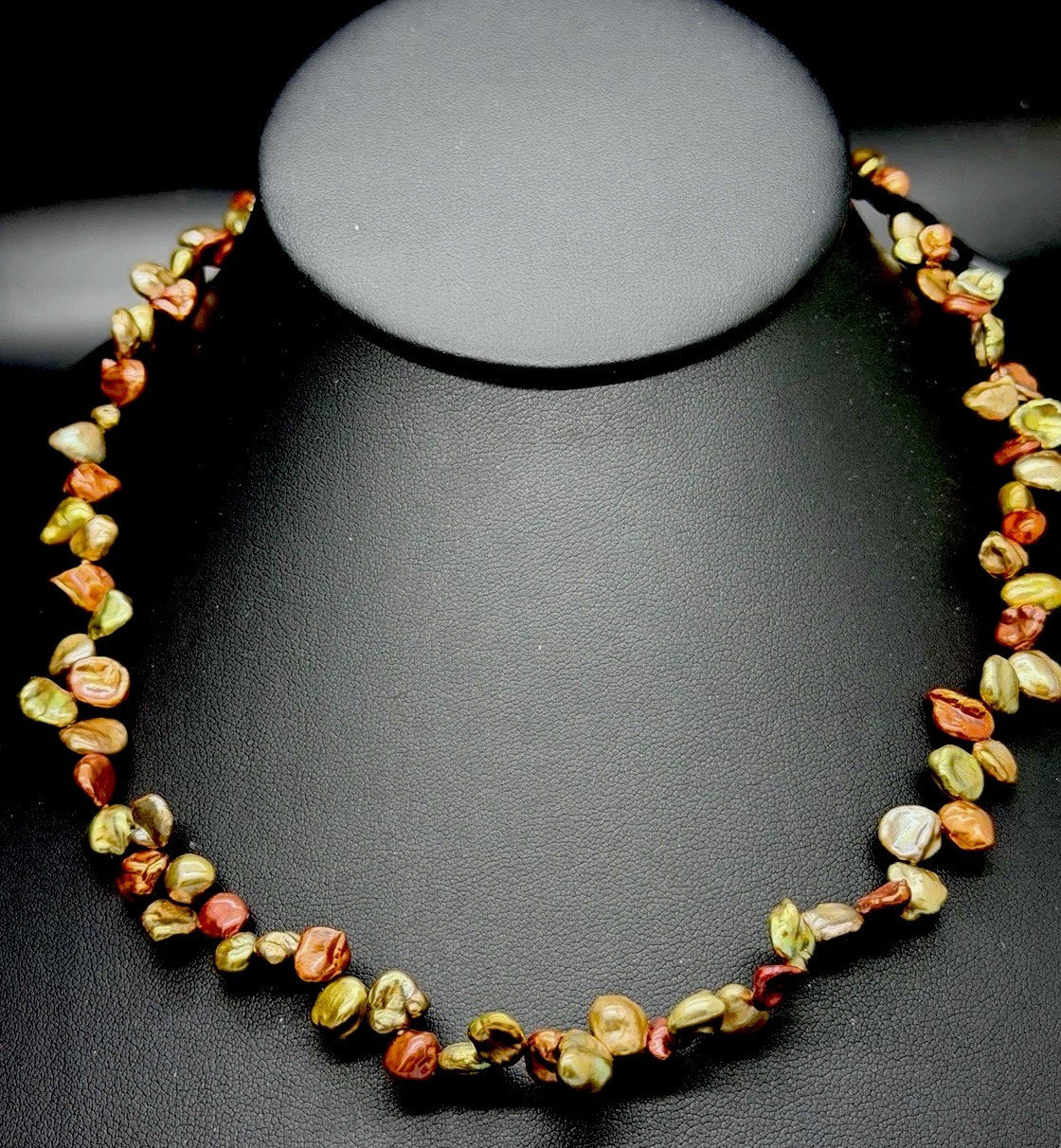 Honora Keshi Pearl Multi Color 17” Necklace New In Box