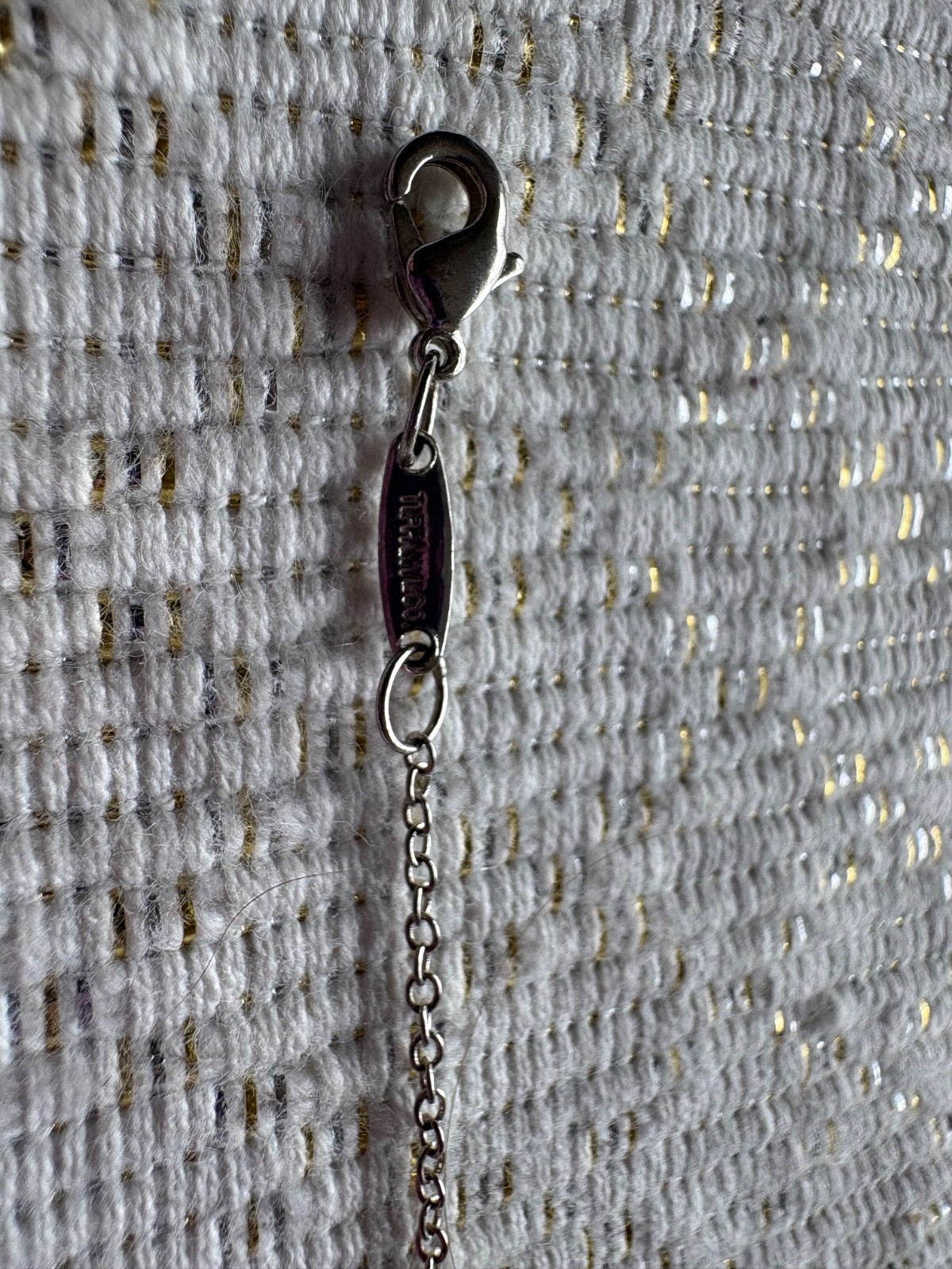 Authentic Tiffany & Co Sterling Silver Necklace Chain