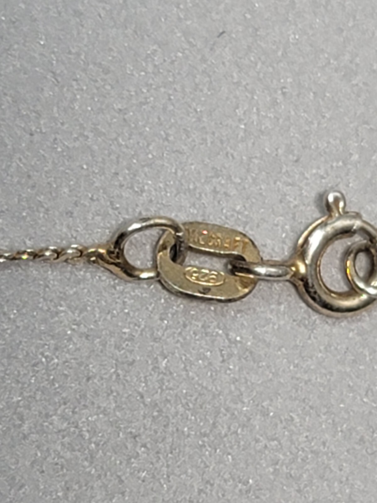 Danecraft 925 Signed Sterling Silver Twisted Serpentine Necklace 23.5” Italy