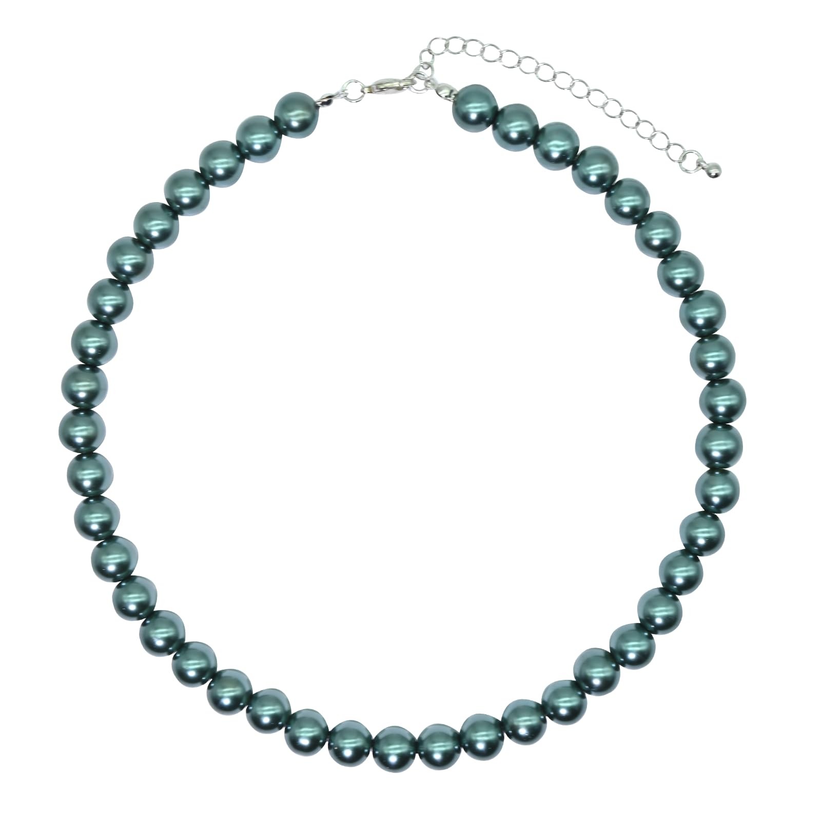 Colorful Mood Choker Baroque Bead Imitation Pearls Necklace, Women, Adults – 11