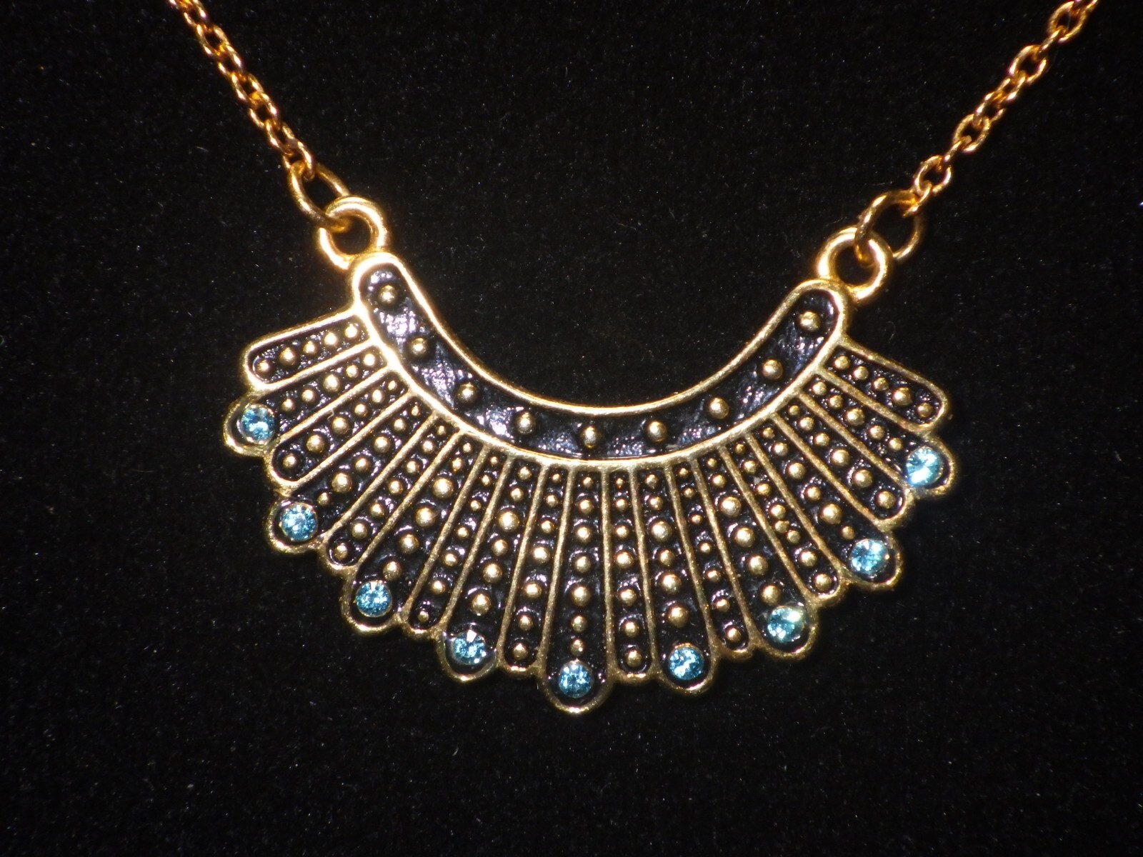925 Stelring Silver Gold Tone Necklace