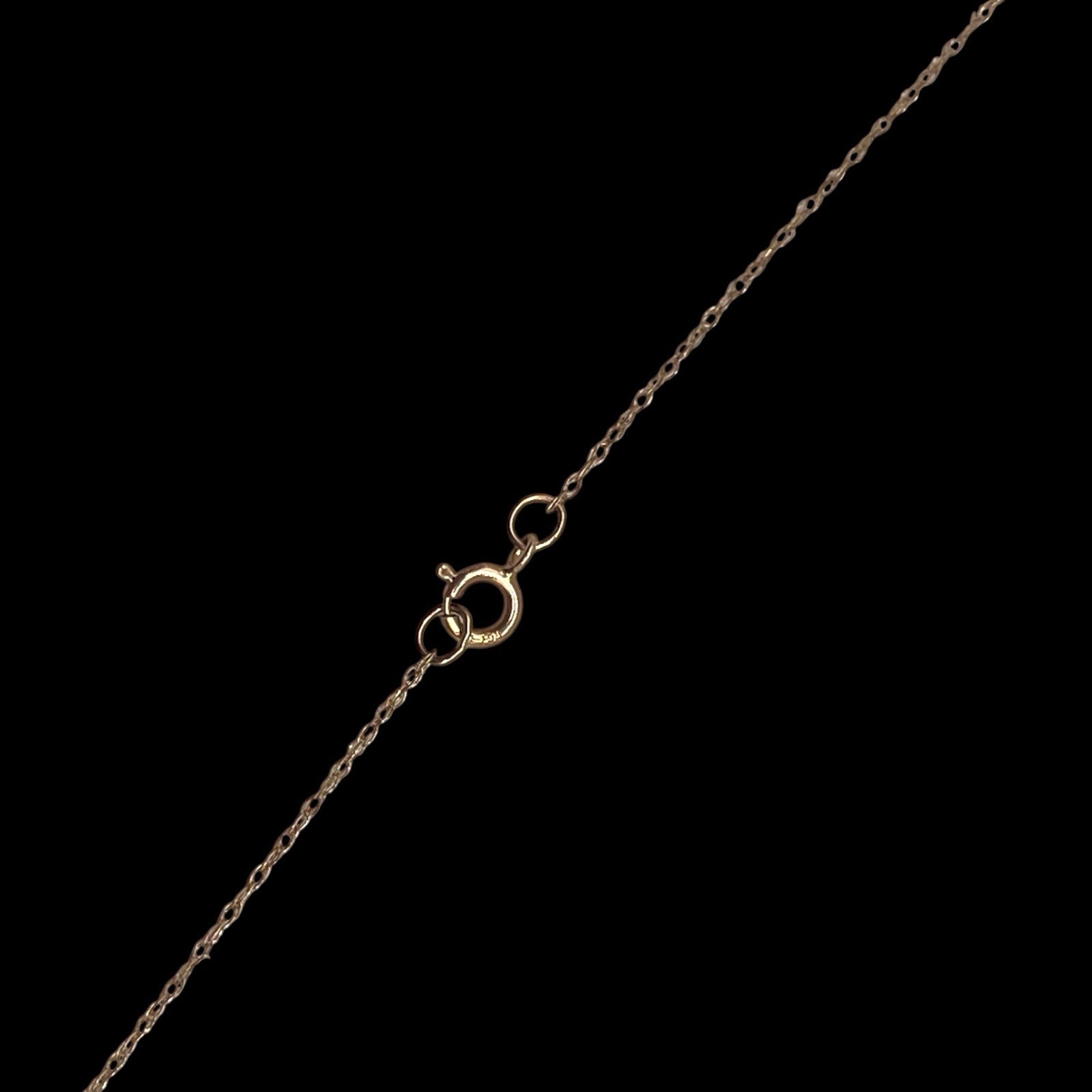 Designer RCI 14K Yellow Gold with a Pearl Y Drop Style Necklace