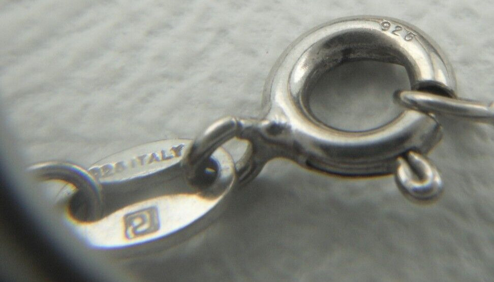 925 Teardrop Swarovski Pendant 925 1.51g Box Chain 18.5″ Spring Ring Clasp