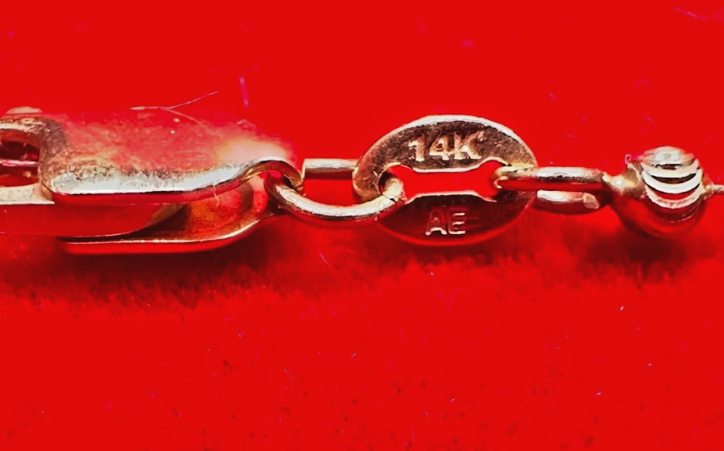 14K Beads Link Chain