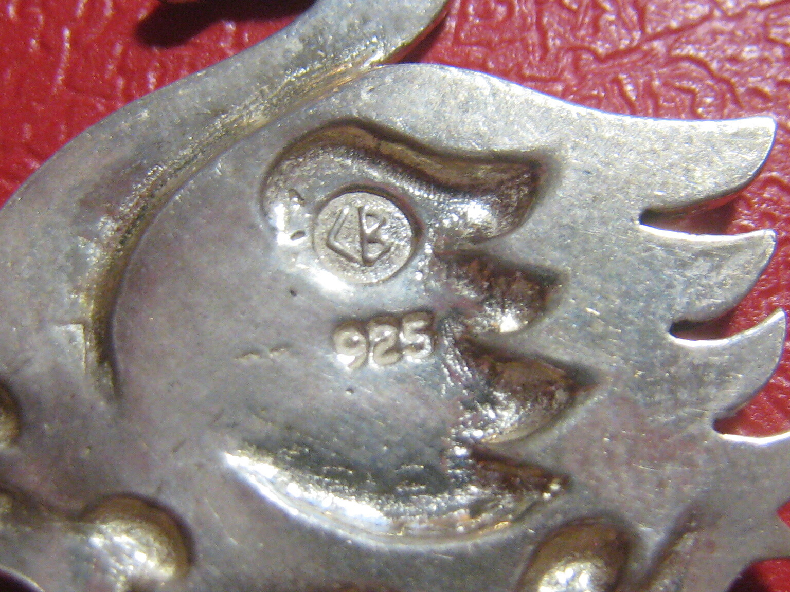 Pendant Swan Fine Silver .925 Russia Very Good
