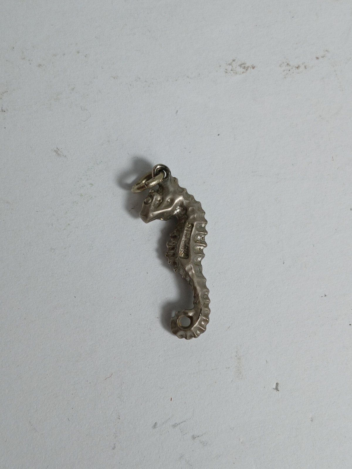 Vintage 925 Sterling Silver Seahorse Pendant Fish Ocean Marine Animals
