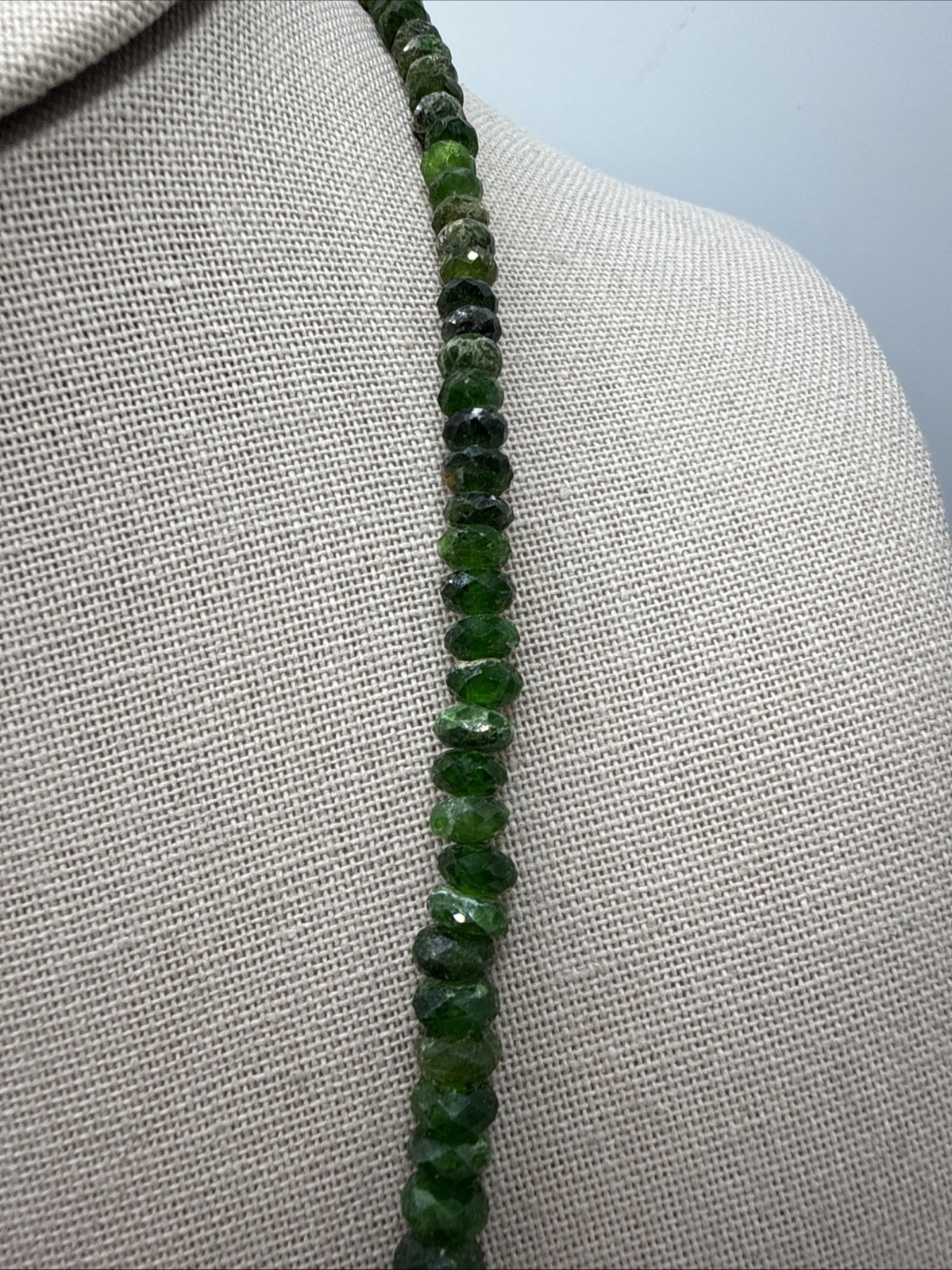 Jay King Natural Russian Chrome Diopside Sterling Silver Necklace & Pendant NWT