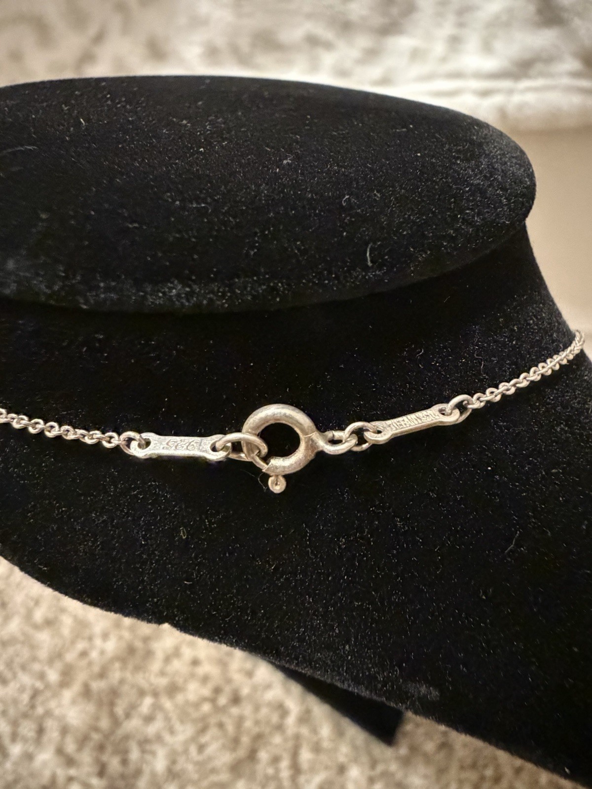 Tiffany & Co. Elsa Peretti Dove Cross Pendant Necklace – Sterling Silver 925