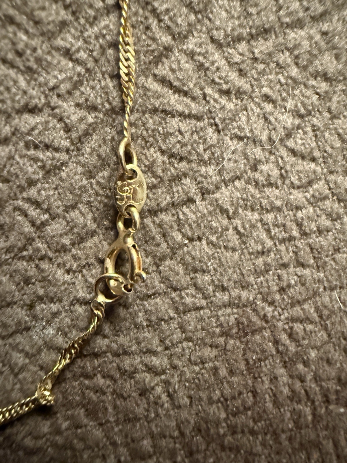 Vintage Roberto Coin 14K Gold Bead Station Necklace 18” Italy QVC Chain 2.2 Gram