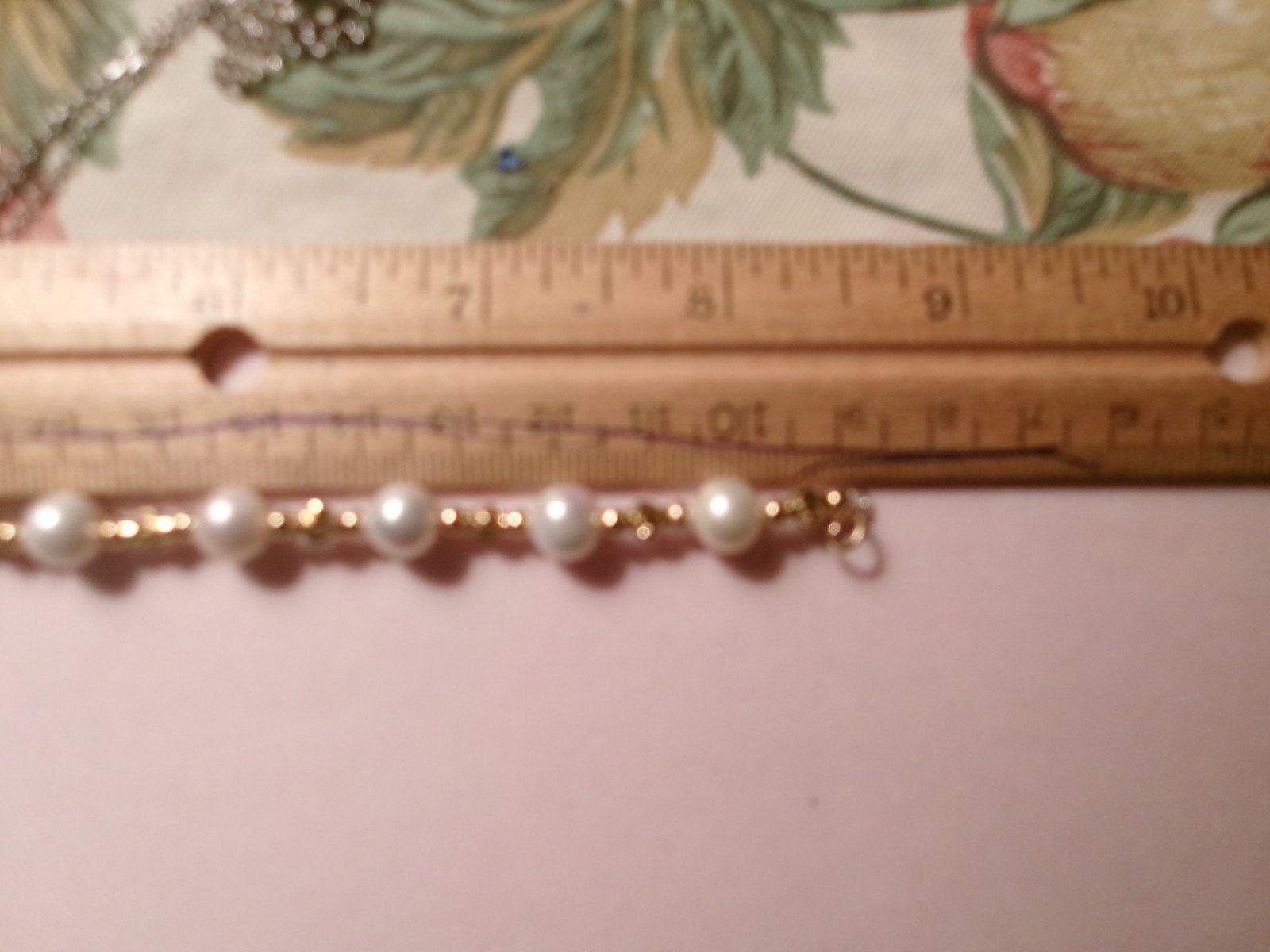 PEARL BRACELET ALMOST 7.5 ” PEARLS