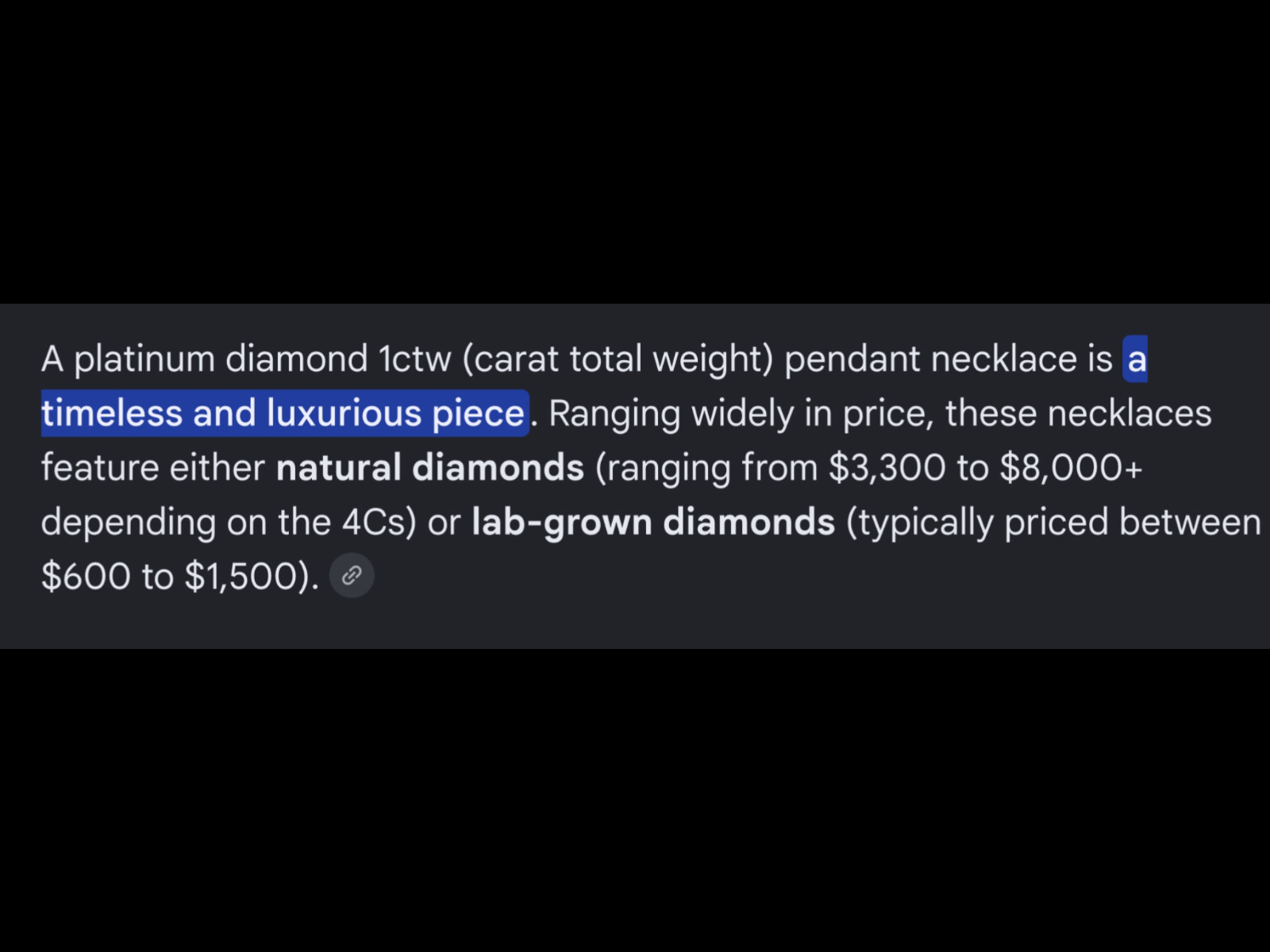platinum diamond pendant 1ctw 2.99g 11mm white 900 platinum 6 prong natural