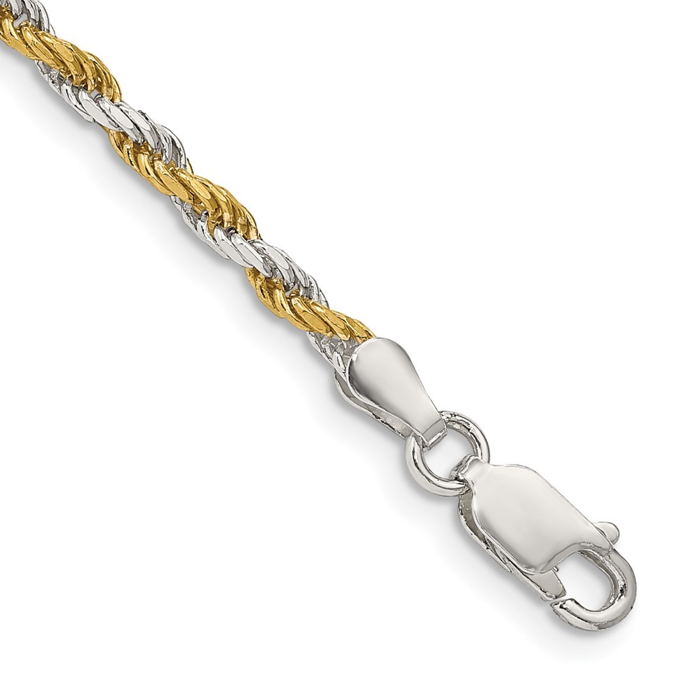 925 Sterling Silver 1.85-3.5mm Rope Chain Necklace 7-30 Inch Mens Womens