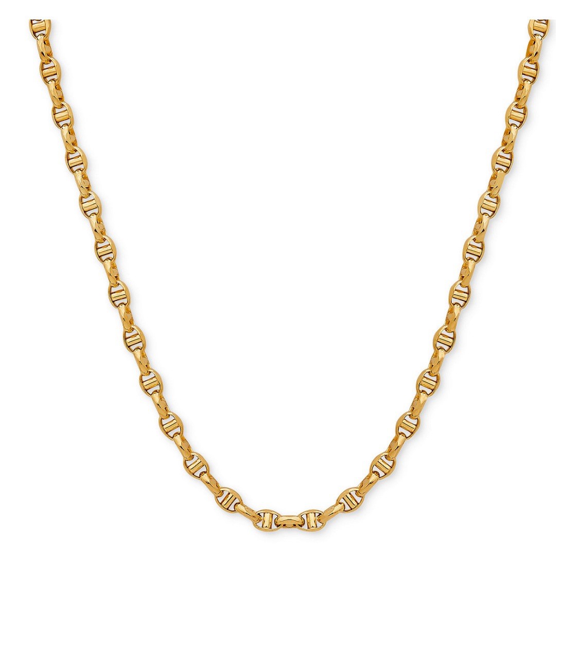 Italian Anchor Link Chain 22” (4.5 mm) in 10k Pure Gold