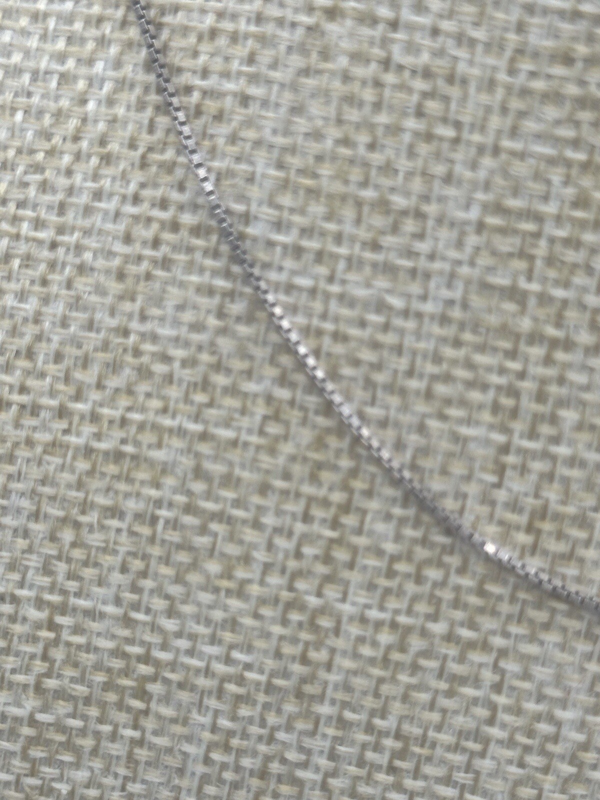 Italian Solid Sterling Silver Box Link Chain Necklace 925 Silver Chain UNISEX