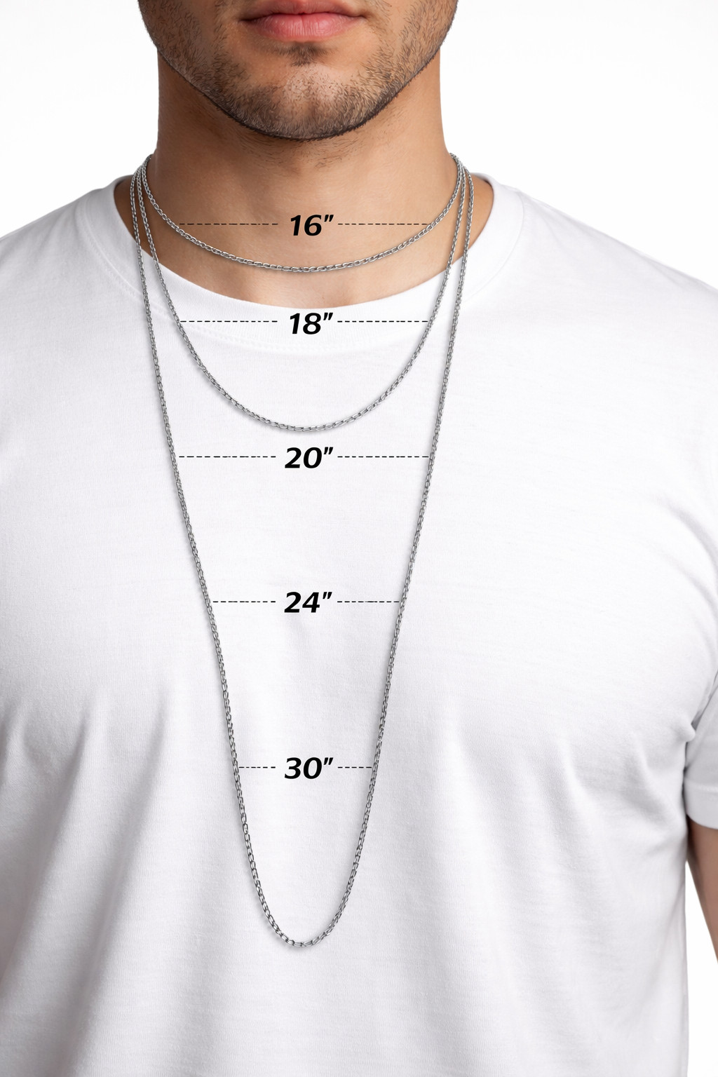 Real 10k Gold Rope Chain Necklace 2.5mm 16″ 18″ 20″ 22″ 24″ 26″ 28″ Men Women