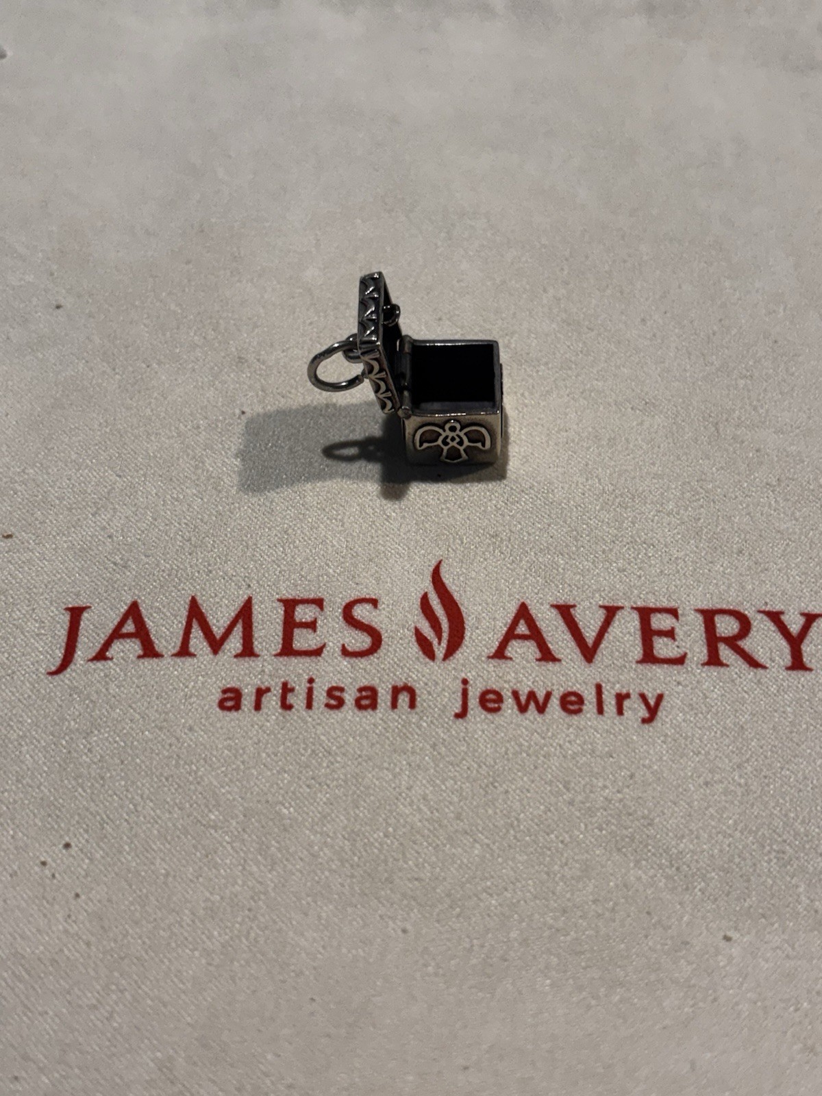 James Avery Sterling Silver Angel Prayer Box