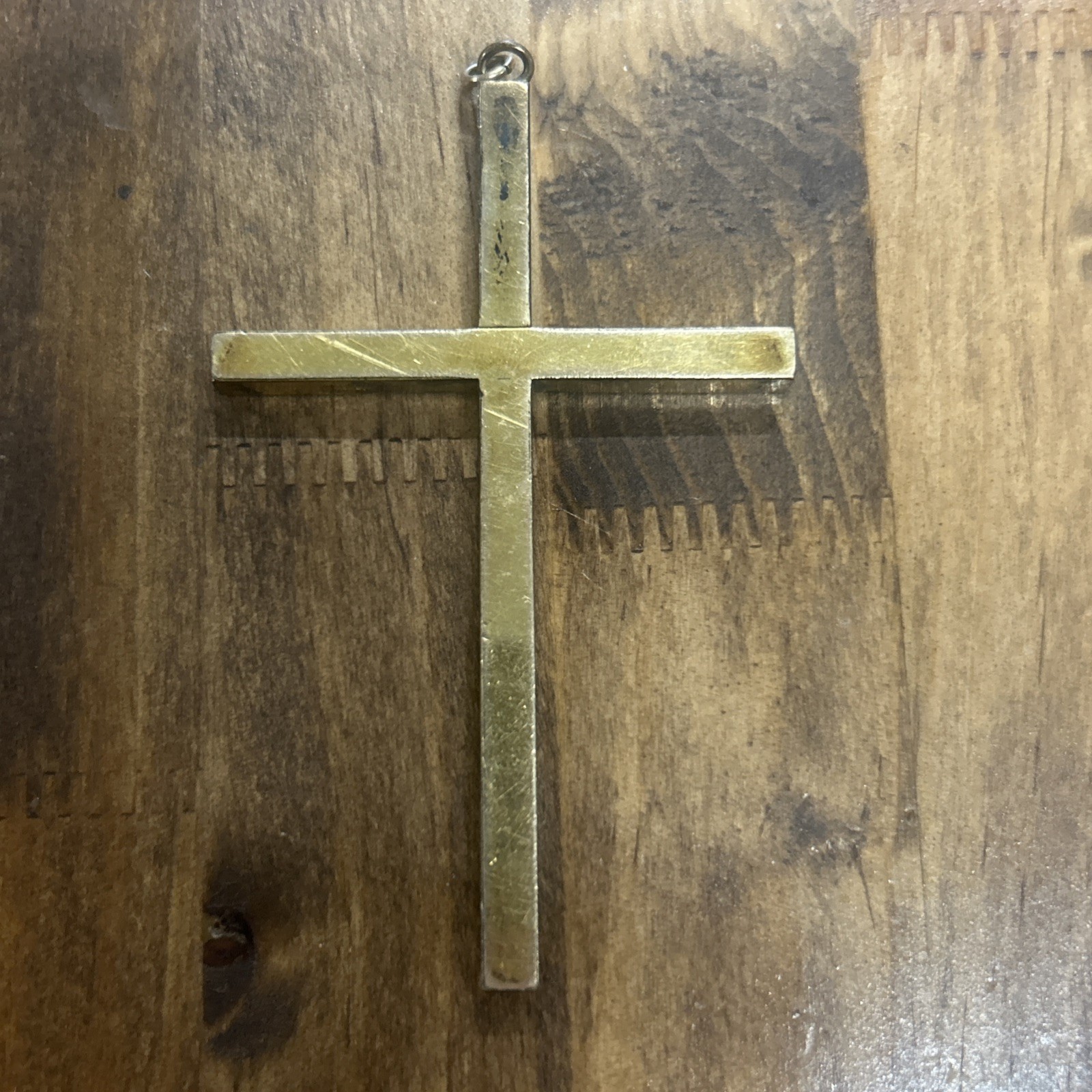 1/20 12 Karat Gold Cross Pendant 22.15 Grams